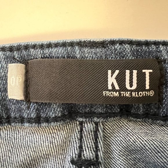 Kut from the Kloth Womens Petite Catherine Boyfriend Jeans Distressed size 0P - Picture 8 of 11